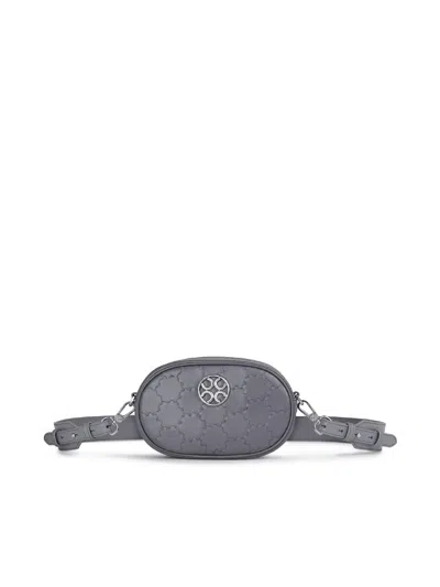 Orange Cube Women's Grey Quilted Impressions Cross Body - Stone In Gray