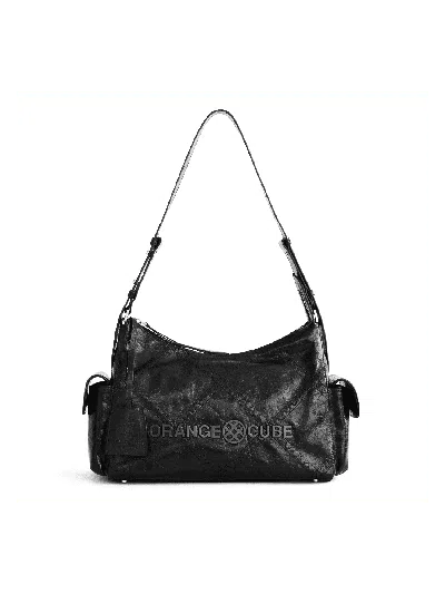 Orange Cube Women's Metropolitan City Bag - Black Gloss