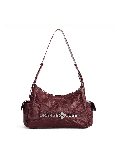 Orange Cube Women's Metropolitan City Bag - Bordeaux Red