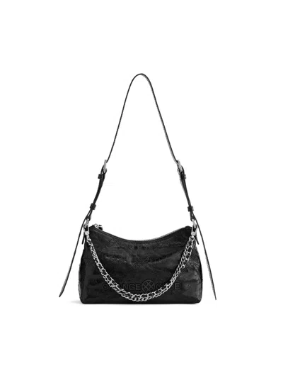 Orange Cube Women's Metropolitan Shoulder Bag - Black