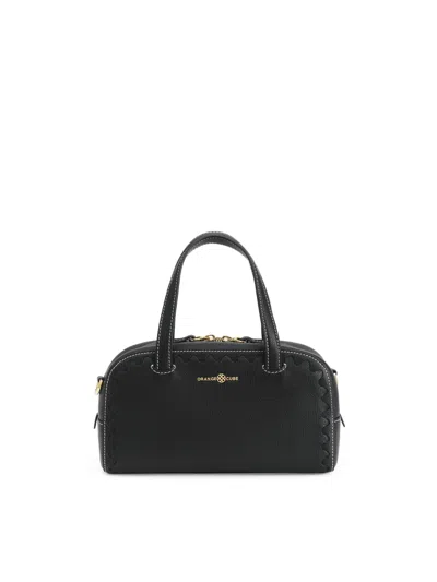 Orange Cube Women's Mosaic Boston Hand Bag - Black