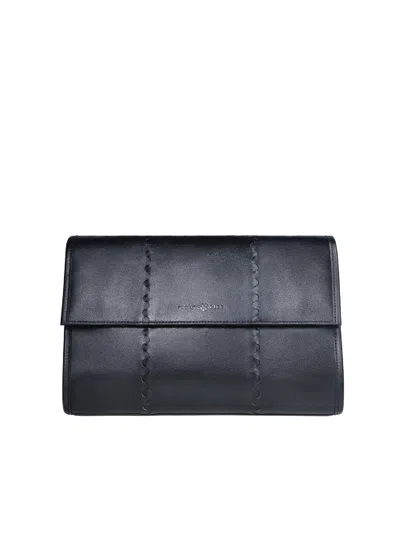 Orange Cube Women's Mosaic Messenger Bag - Black