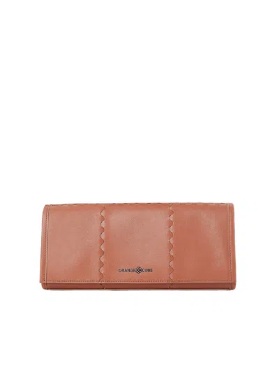 Orange Cube Women's Mosaic Shoulder Bag - Brown