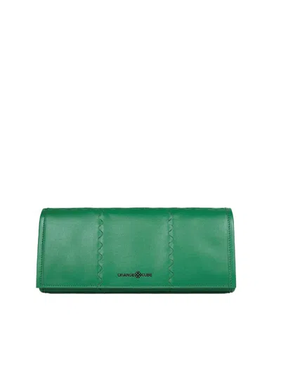 Orange Cube Women's Mosaic Shoulder Bag - Emerald Green