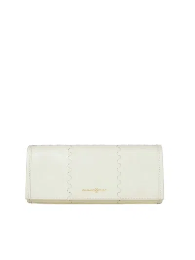 Orange Cube Women's Mosaic Shoulder Bag - White