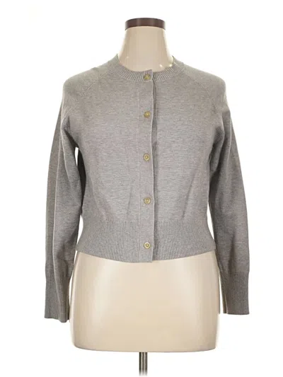 Pre-owned Orange Kiss Cardigan Sweater In Gray