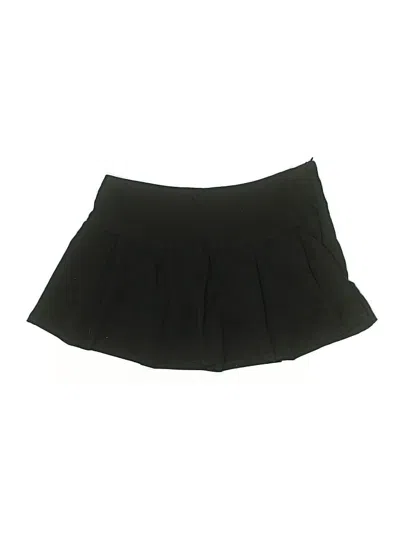 Pre-owned Orange Kiss Casual Skirt In Black