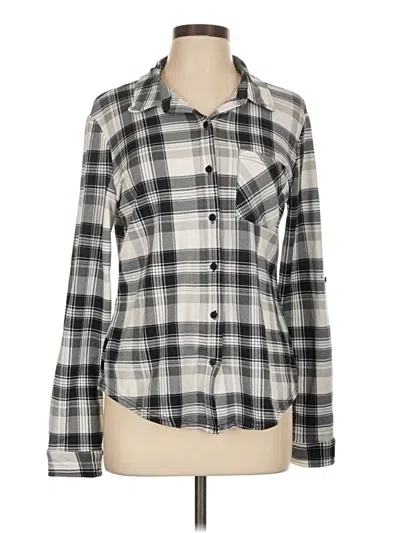 Pre-owned Orange Kiss Long Sleeve Blouse In Gray