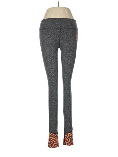 Pre-owned Orange Theory Active Pants In Gray