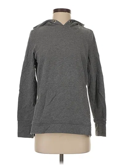 Pre-owned Orange Theory Pullover Hoodie In Gray