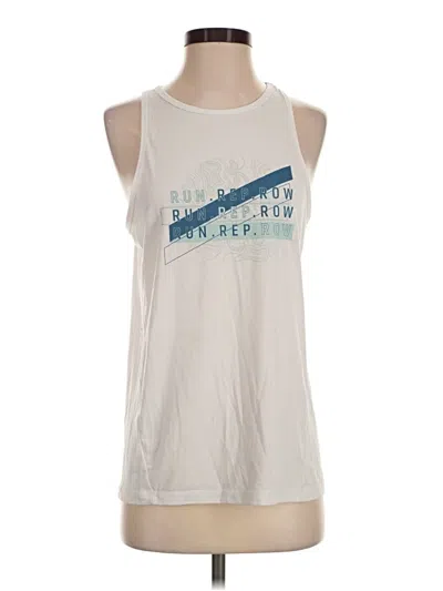Pre-owned Orange Theory Sleeveless T-shirt In Ivory