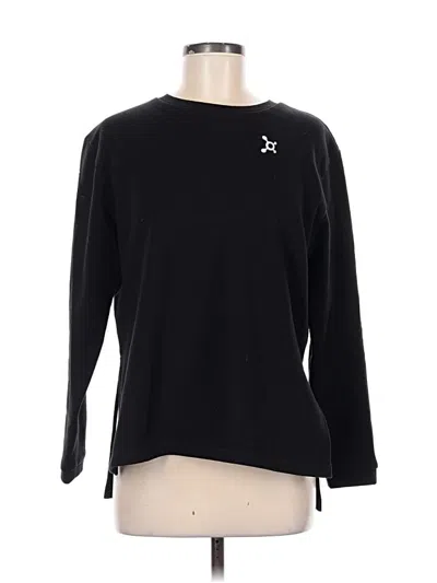 Pre-owned Orange Theory Sweatshirt In Black