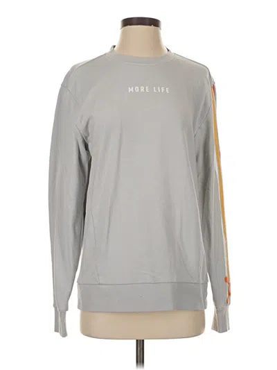 Pre-owned Orange Theory Sweatshirt In Gray