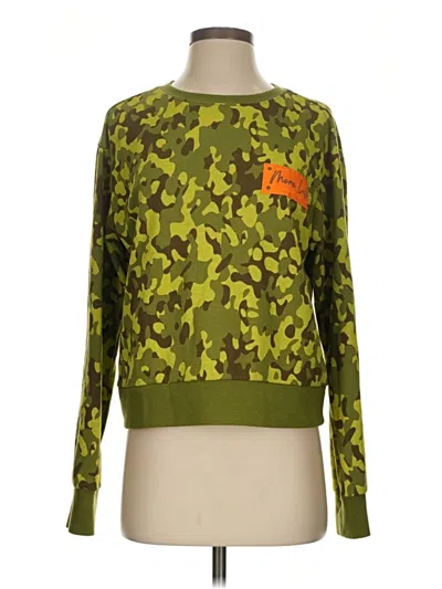 Pre-owned Orange Theory Sweatshirt In Green