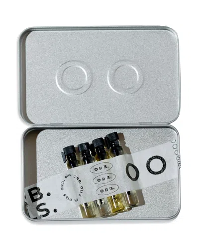 Orb Fragrance Oil Reveal Gift Set In Silver