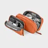 Orbitkey 2-in-1 Tech Accessory Pouch In Orange