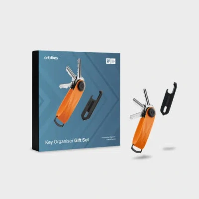 Orbitkey Active Key Organiser + Multitool V2 Set In Orange