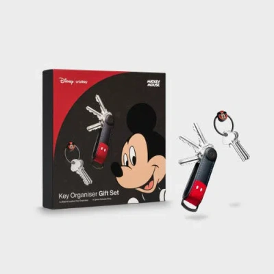 Orbitkey Disney Hybrid Leather Key Organiser + Ring V2 Kit In Multi