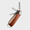 Orbitkey Leather Key Organiser In Brown