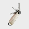 Orbitkey Leather Key Organiser In Neutral