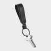 Orbitkey Leather Loop Keychain In Black