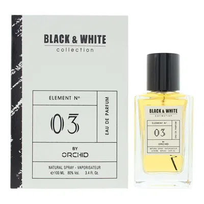 Orchid Unisex Black & White Collection Element No. 03 Edp 3.4 oz Fragrances 6291105874427