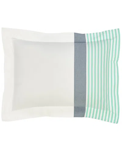 ORCHIDS LUX HOME ORCHIDS LUX HOME 100% YARD DYED COTTON STRIPE SHAM SET