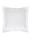 Orchids Lux Home 610 Thread Count Casablanca Matelassé Coverlet Euro Sham In White