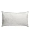 Orchids Lux Home Circle Parker Deco Pillow - White In White
