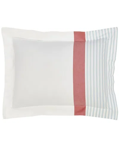 ORCHIDS LUX HOME DISCONTINUED ORCHIDS LUX HOME 100% YARD DYED COTTON STRIPE SHAM SET