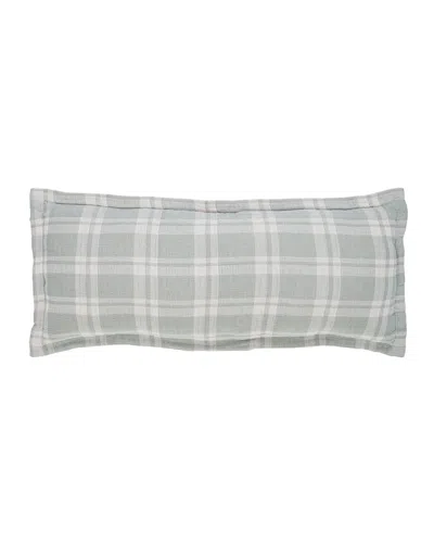 Orchids Lux Home Doyle Decorative Bed Throw Pillow - Mint
