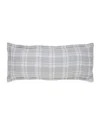 Orchids Lux Home Doyle Decorative Bed Throw Pillow - Sky In Gray