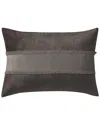 Orchids Lux Home Hesse Deco Decorative Throw Pillow In Brown