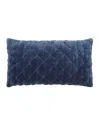 Orchids Lux Home 300 Thread Count Lanai Quilt Sham In Blue