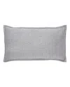 Orchids Lux Home Lucy Coverlet Sham In Gray