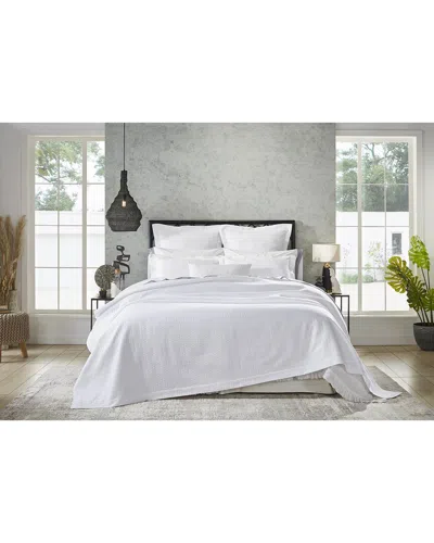 Orchids Lux Home Marina Matelassé Coverlet In White