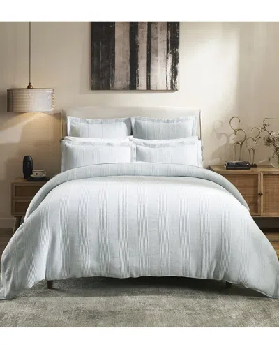 Orchids Lux Home Savoy Channel Quilted Jersey Duvet Cover