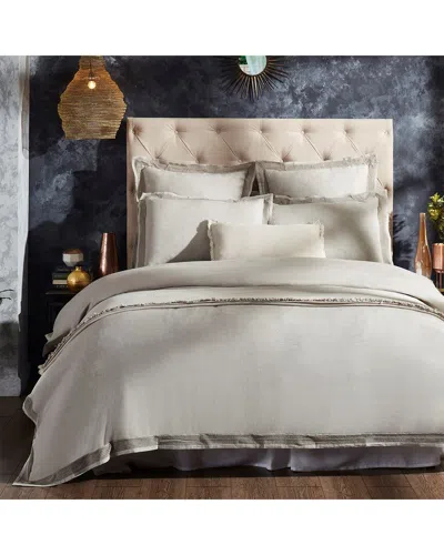 Orchids Lux Home Sienna Duvet Cover In Neutral