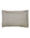 Orchids Lux Home Sienna Sham Set In Gray