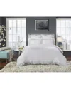 Orchids Lux Home Solana Ruffle Duvet Cover In Gray