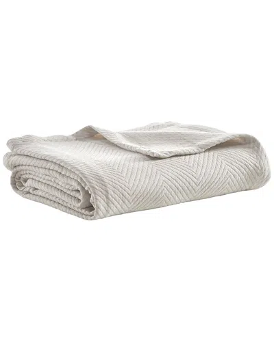 Orchids Lux Home Tivoli Cotton Jacquard Bed Blanket