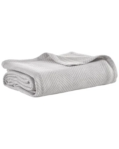 Orchids Lux Home Tivoli Cotton Jacquard Bed Blanket