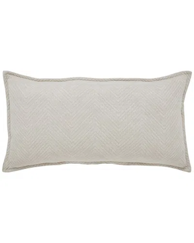 Orchids Lux Home Tivoli Cotton Jacquard Blanket Deco Pillow