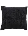 Orchids Lux Home Walton Channel Velvet Quilt Euro Sham