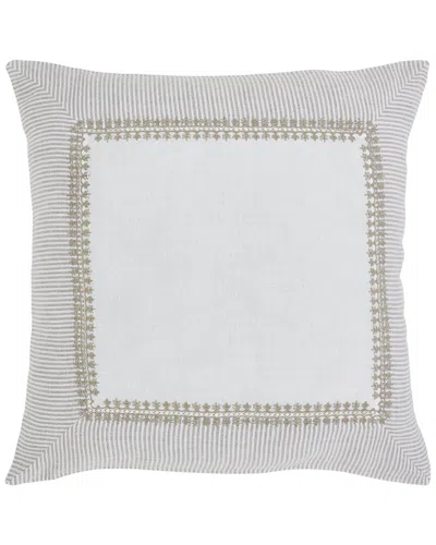 Orchids Lux Home Westport European Linen Duvet Cover Euro Sham