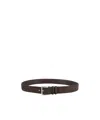 Orciani Adjustable Waist Belt In Black