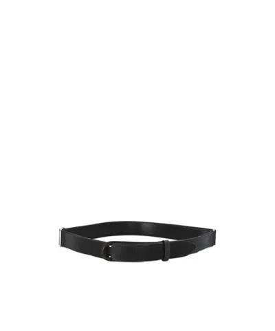 Orciani Adjustable Waist Belt In Black