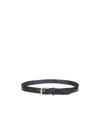 Orciani Adjustable Waist Belt In Black