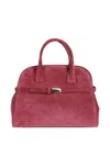 Orciani Aura Medium Tote Bag In Red