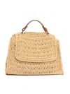 Orciani Crochet Top-handle Tote Bag